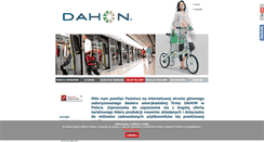 Desktop Screenshot of dahon.pl